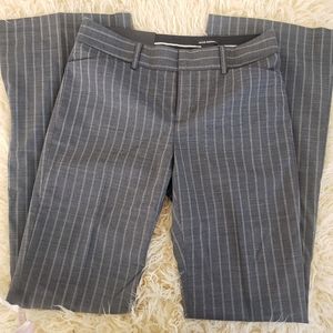 Club Monaco Grey Wool Pinstripe Bootleg MidRise 2